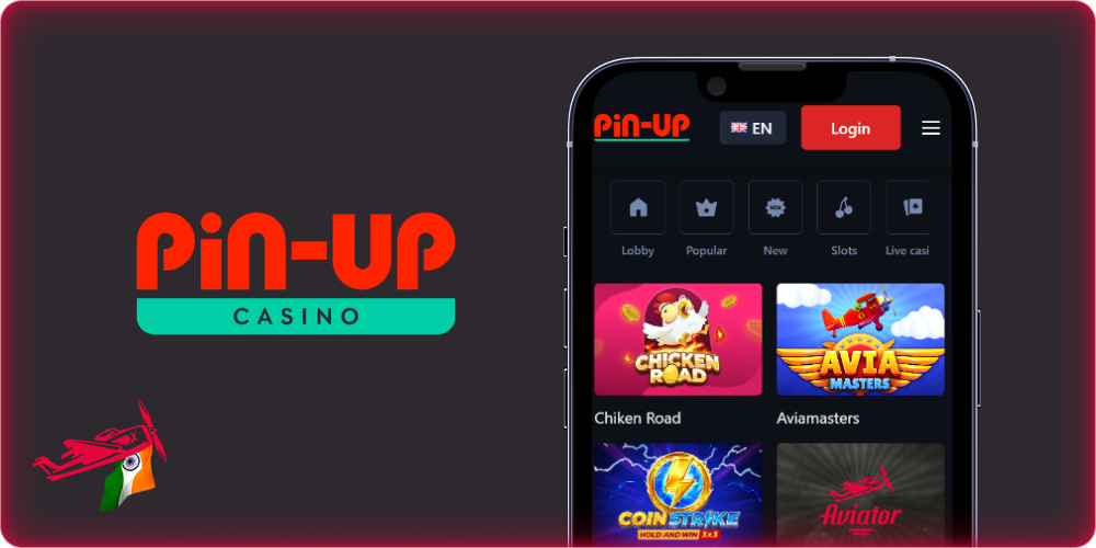 Playing Aviator Game at Pin-Up Casino India for real money